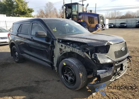 2021 Ford Explorer Police Interceptor from USA, damaged, VIN 1FM5K8ABXMGA07917